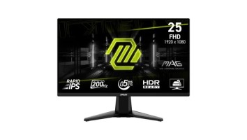 MSI MAG 255F E20 24.5" 200Hz 0.5ms Rapid IPS FHD Gaming Monitor