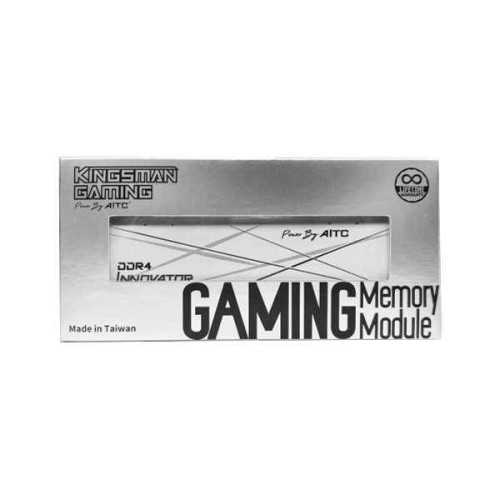 AITC Kingsman 8GB DDR4 3200MHz White Desktop RAM