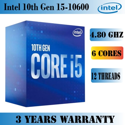 Intel 10th Gen Core i5-10600 Processor