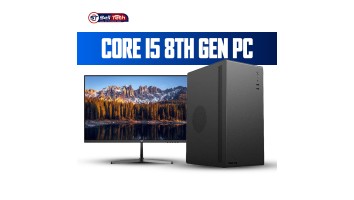 Intel Core i5 8th Gen Budget PC - 8GB RAM, 128GB SSD & 100Hz IPS Monitor