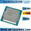 Intel Core i3  4130 4th Gen Processor 