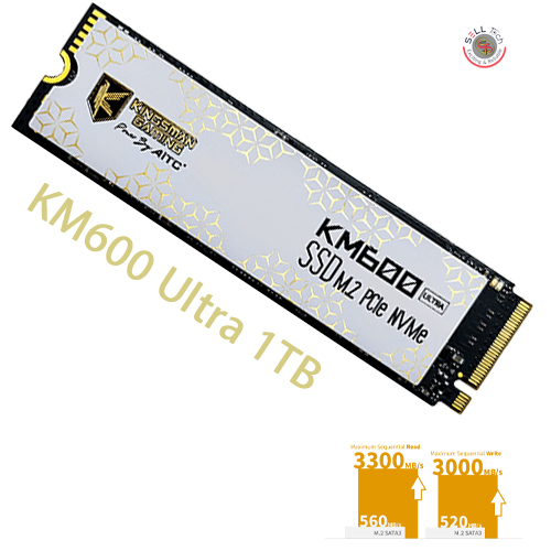 KINGSMAN KM600 Ultra 1TB PCIe Gen 3x4 NVMe SSD