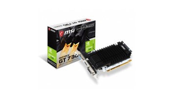 MSI GeForce GT 730 Kepler DDR3 2GB OC Low Profile Graphics Card