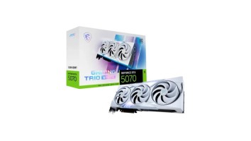 MSI GeForce RTX 5070 12G GAMING TRIO OC WHITE GDDR7 Graphics Card