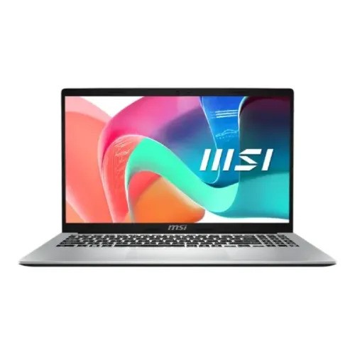 MSI Modern 15 F13MG Core i3 13th Gen 15.6" FHD Laptop Platinum Gray