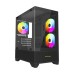 MaxGreen 350 Mid-Tower M-ATX Gaming Case