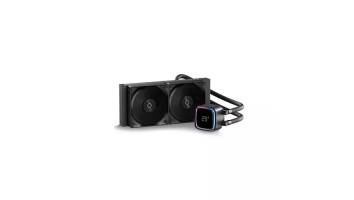 Ocypus Iota L24 BK 240mm AIO Liquid CPU Cooler With Dot-Matrix Digital Display