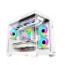 PC POWER ICELAND WH Casing With 6 FANS and 650W PSU