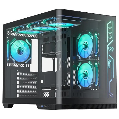 PC Power Iceland Edge BK Casing With 9 FANS