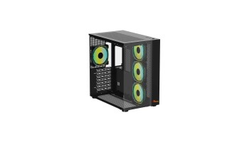 PC Power PP-H40 V2 BK ICEBERG V2 Black Desktop Gaming Casing