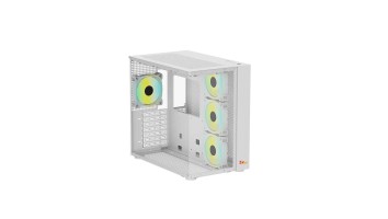 PC Power PP-H40 V2 WH ICEBERG V2 White Desktop Gaming Casing