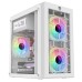 PC Power Spider Web Crystal Mini WH Gaming Casing With 230W PSU 