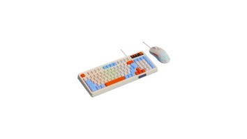 T-WOLF TF100 Wired Keyboard Mouse Gaming Combo