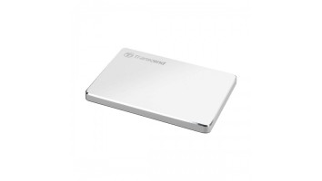 Transcend StoreJet TS1TSJ25C3S 1TB USB 3.1 Gen 1 Silver External HDD