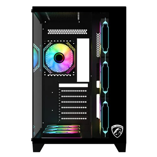 PC Power ICEBERG V3 Black Gaming Casing With 7 FANS