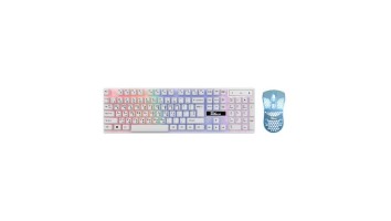 PC Power PGC801BG13 RGB Wired Gaming Keyboard Mouse Combo with Bangla